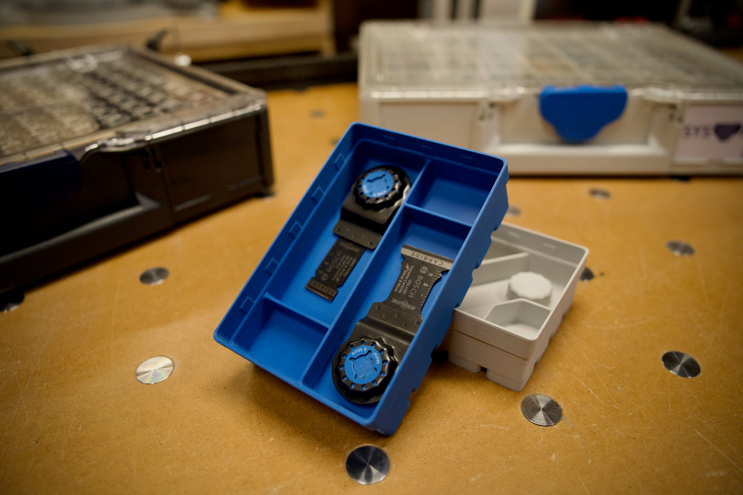 SYS-ORG - Oscillating Multi-Tool Blade Bins for Systainer3 Organizer