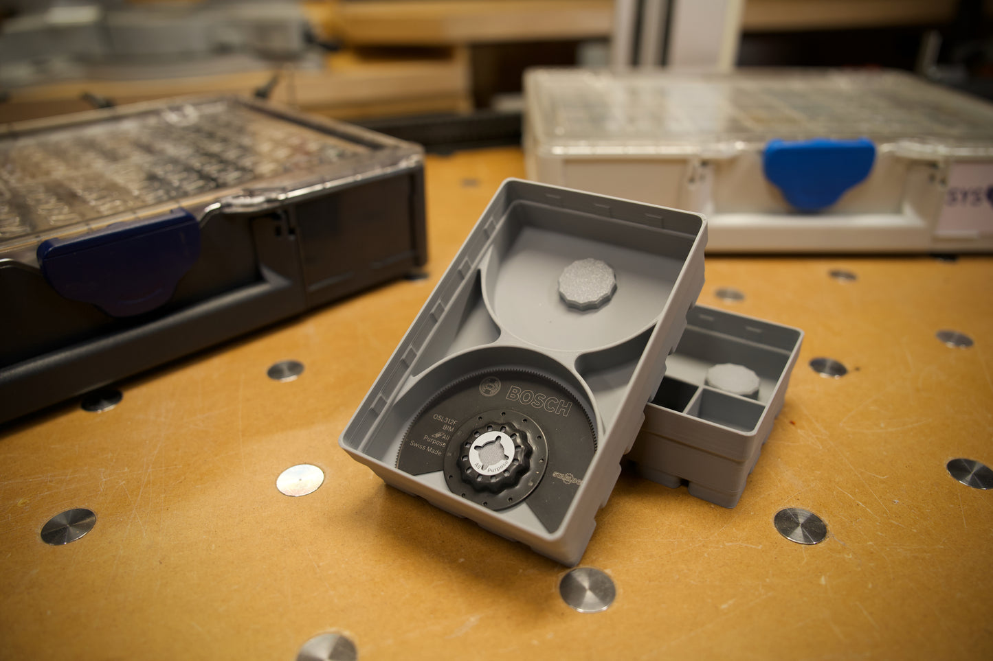 SYS-ORG - Oscillating Multi-Tool Blade Bins for Systainer3 Organizer