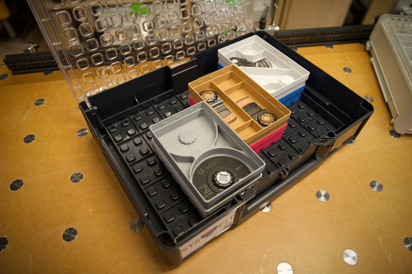 SYS-ORG - Oscillating Multi-Tool Blade Bins for Systainer3 Organizer
