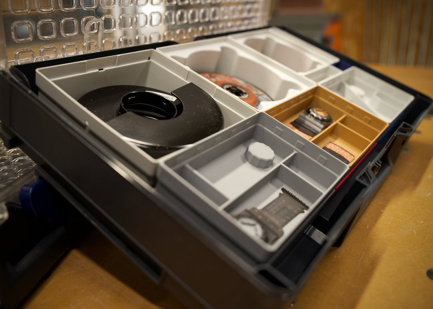 SYS-ORG - Oscillating Multi-Tool Blade Bins for Systainer3 Organizer
