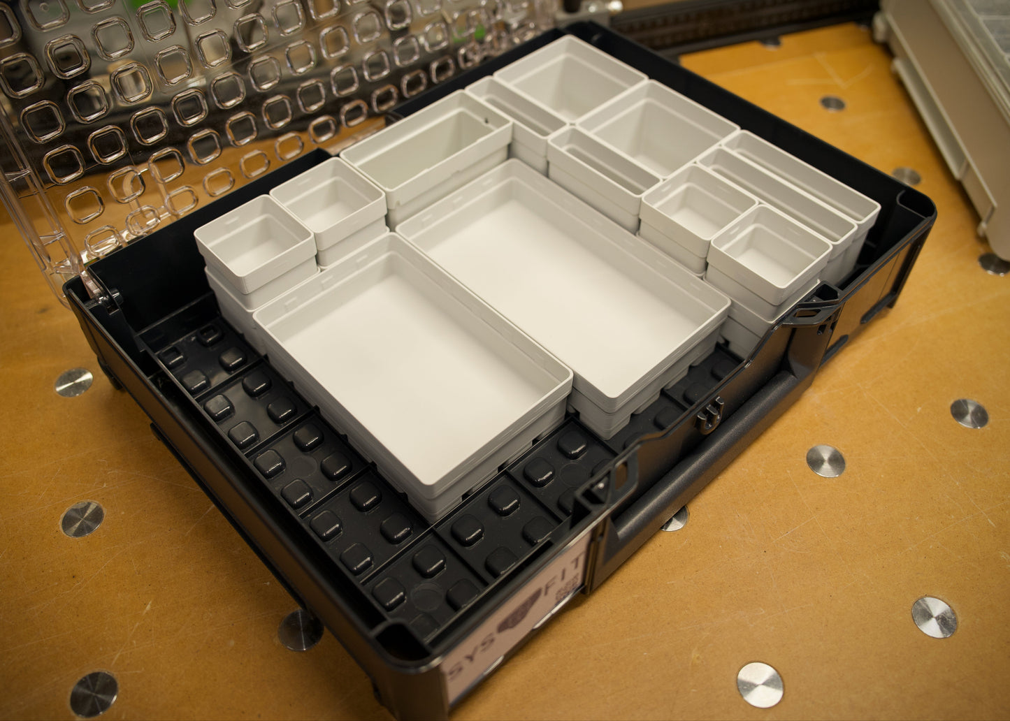 SYS-ORG - Systainer3 Organizer - 100mm Insert Bin (Light Grey)