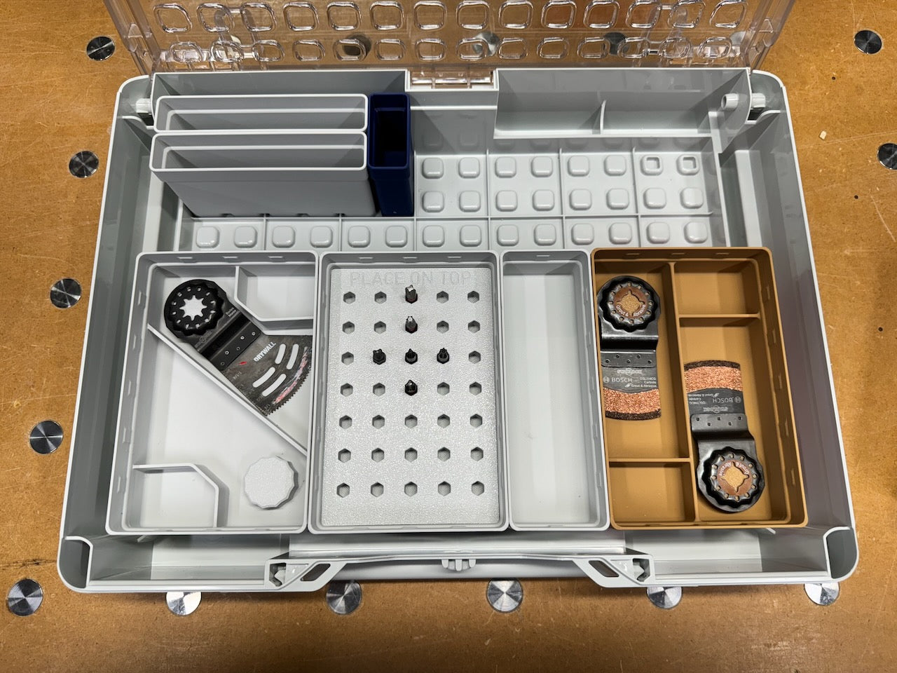 SYS-ORG - Bit Holder Bins for Systainer3 Organizer
