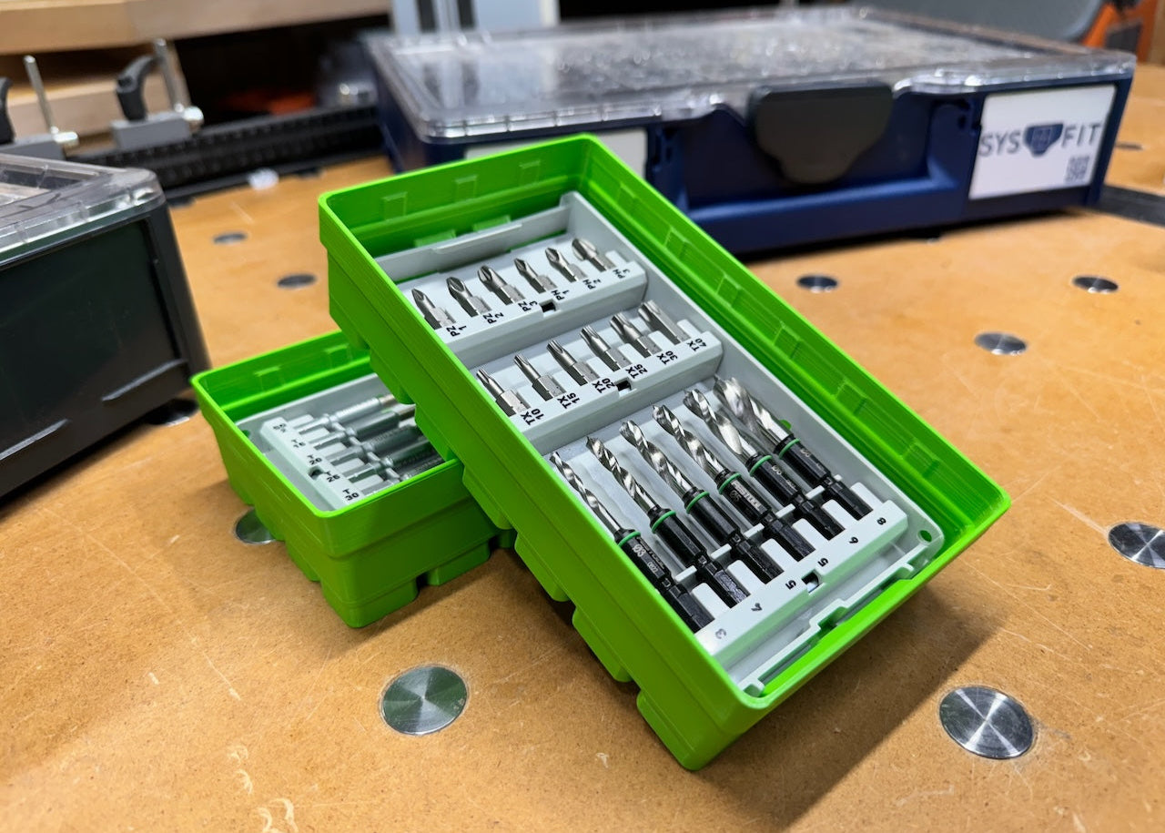 SYS-ORG - Bit Cassette Bins for Systainer3 Organizer