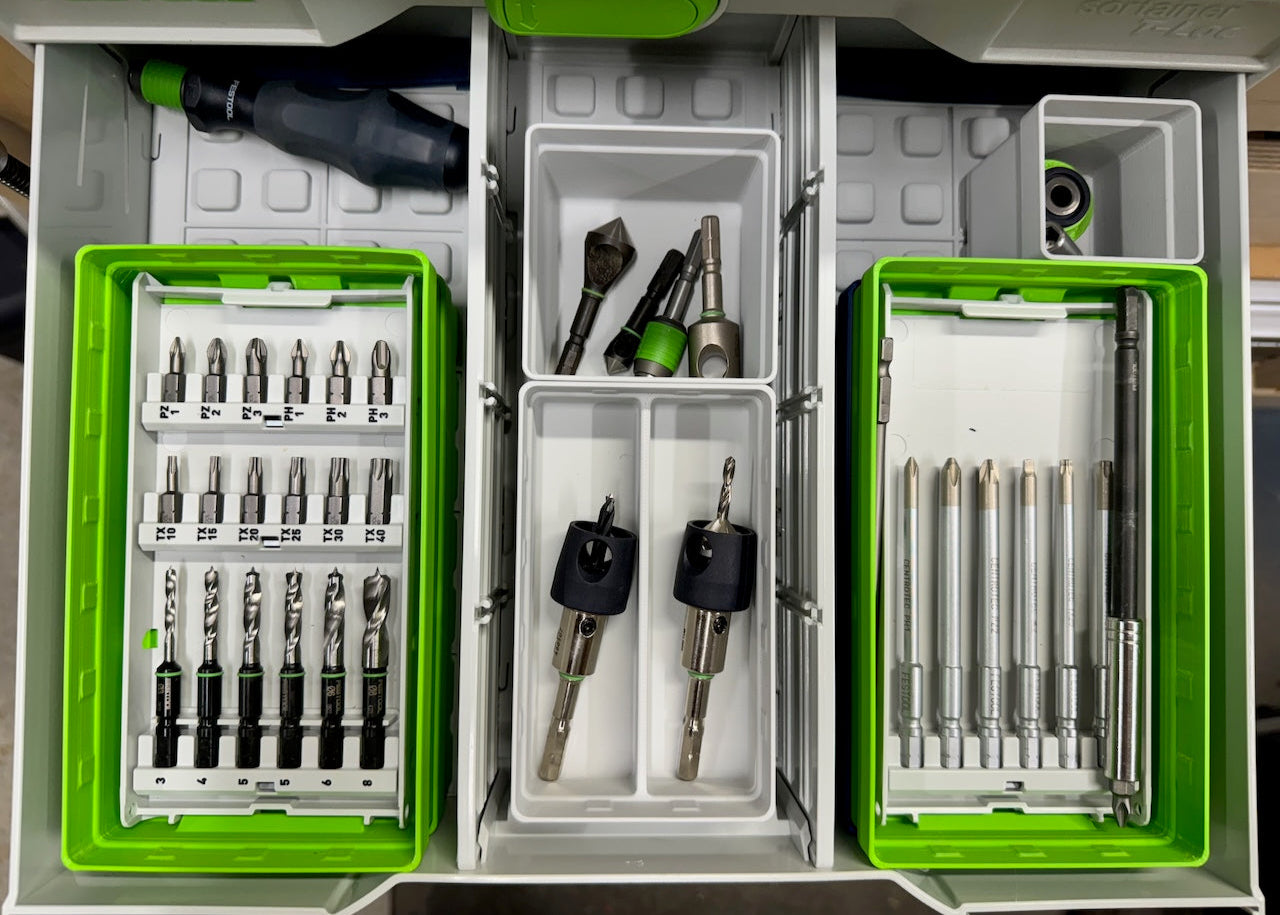 SYS-ORG - Bit Cassette Bins for Systainer3 Organizer