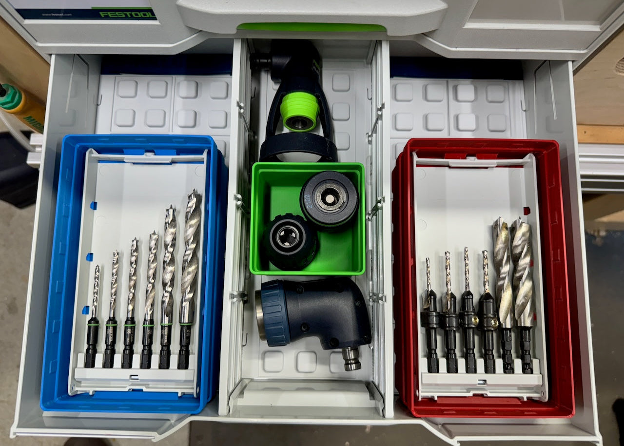 SYS-ORG - Bit Cassette Bins for Systainer3 Organizer