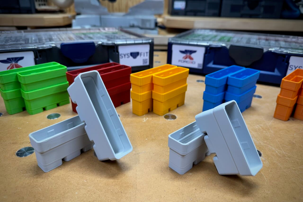 SYS-ORG - Systainer3 Organizer - 25mm Insert Bin (Light Grey)