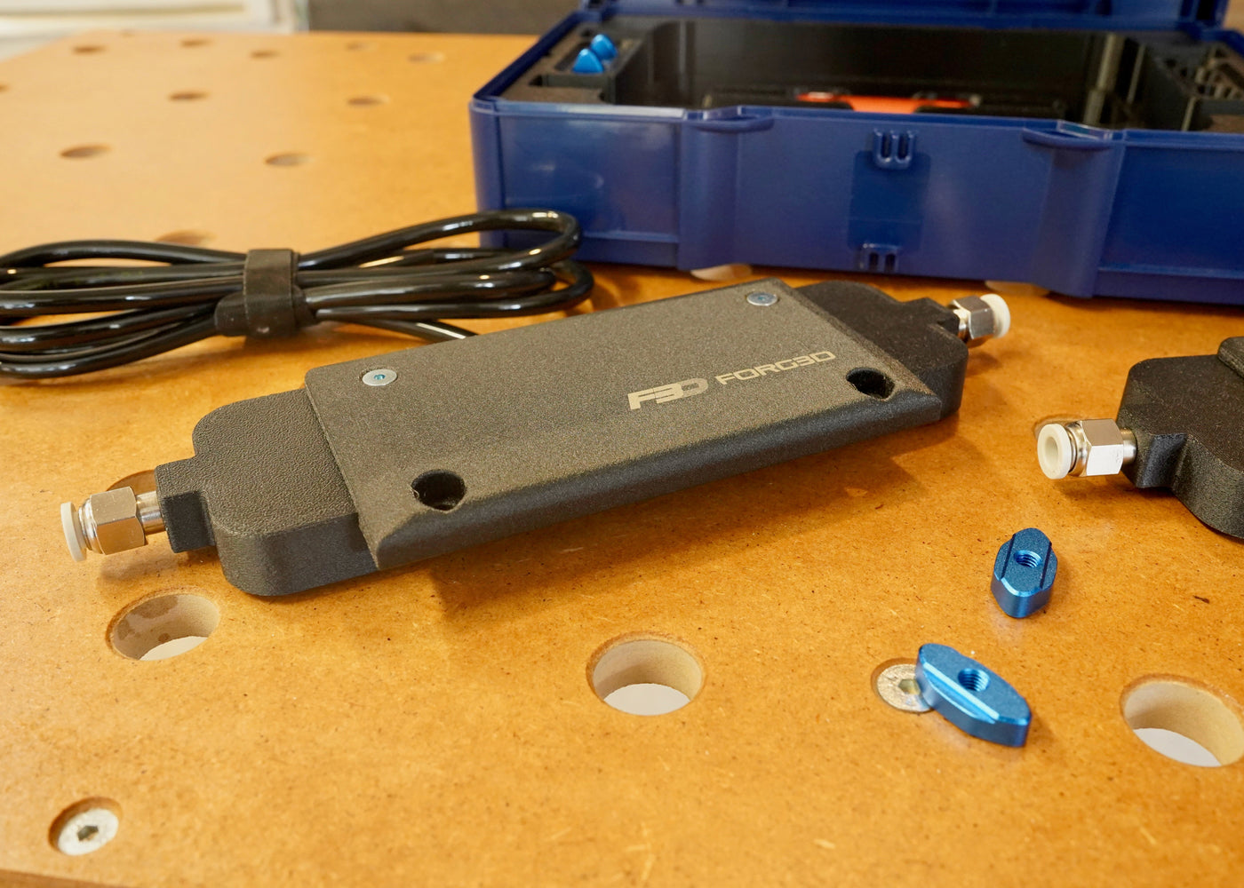 SYS-GRP FS Rail — FORG3D Edition: Clamp-Free Rail Holding, Packed to Travel