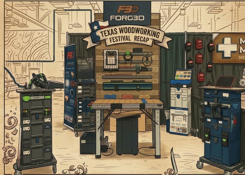Nine Hundred Miles Back — Texas Woodworking Festival Recap