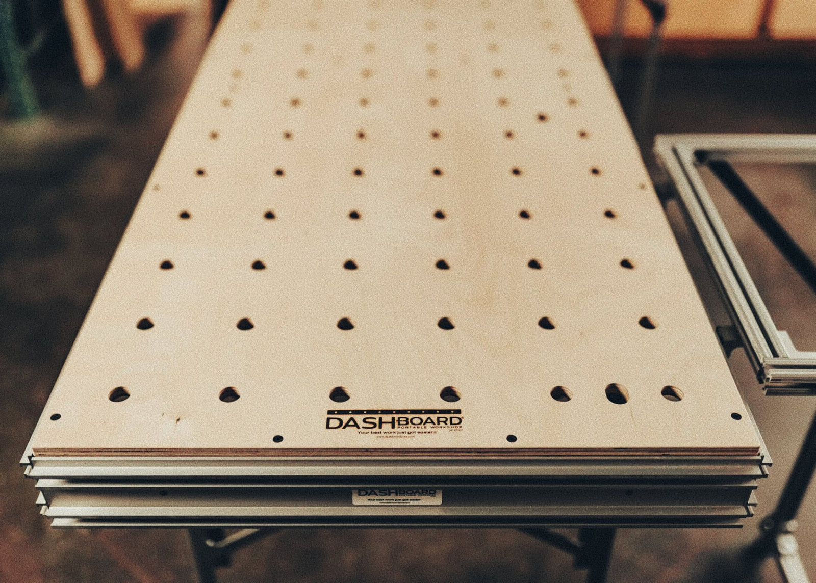 FORG3D BenchGrip pods mounted on a Dash-board PWS surface
