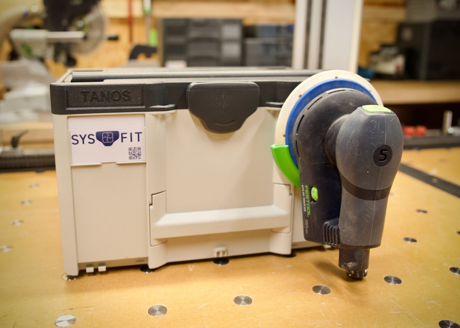 SYS-FIT Random Orbital Sander (ROS) Rack