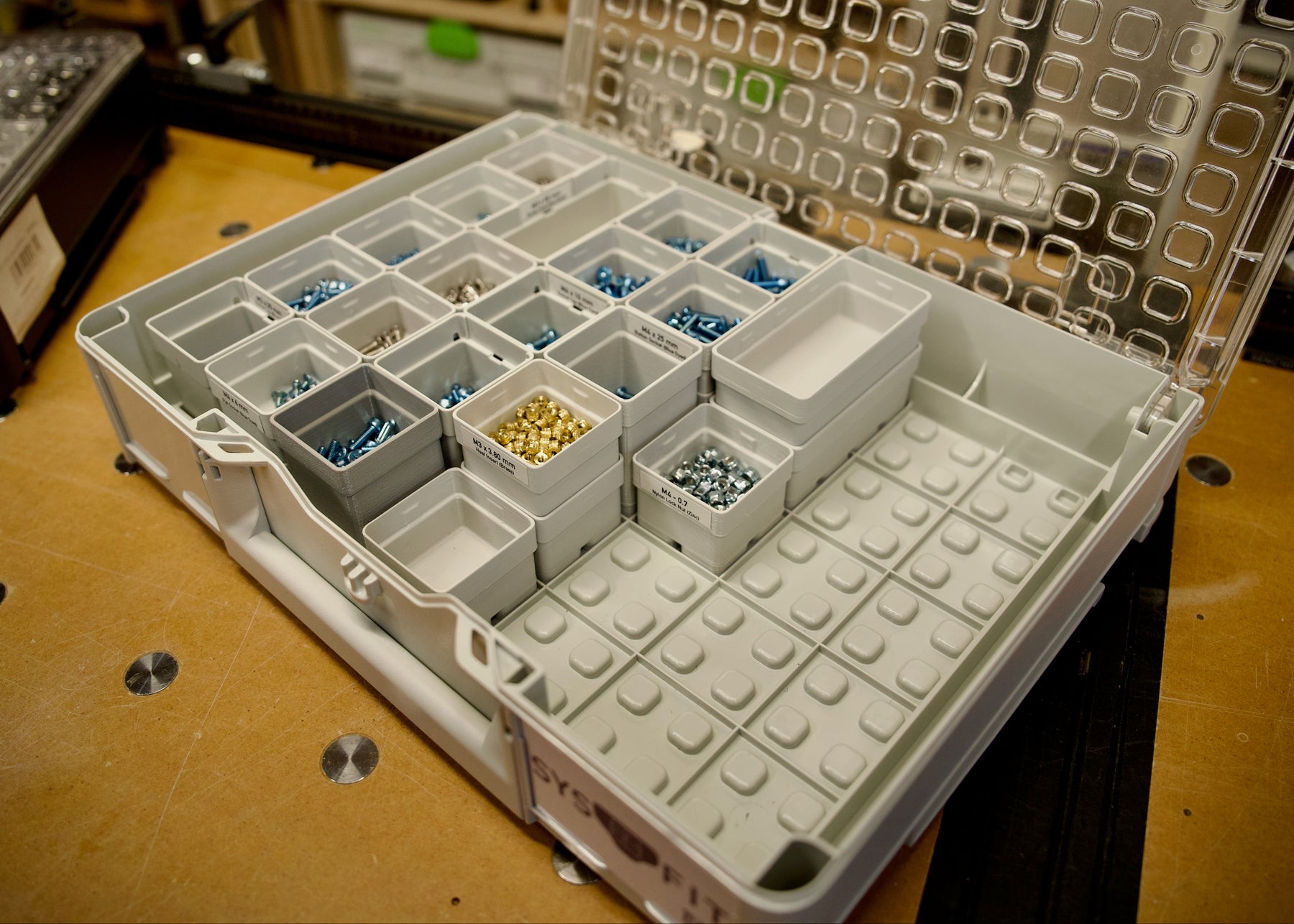 SYS-ORG Bin — 50 mm (Half Height)