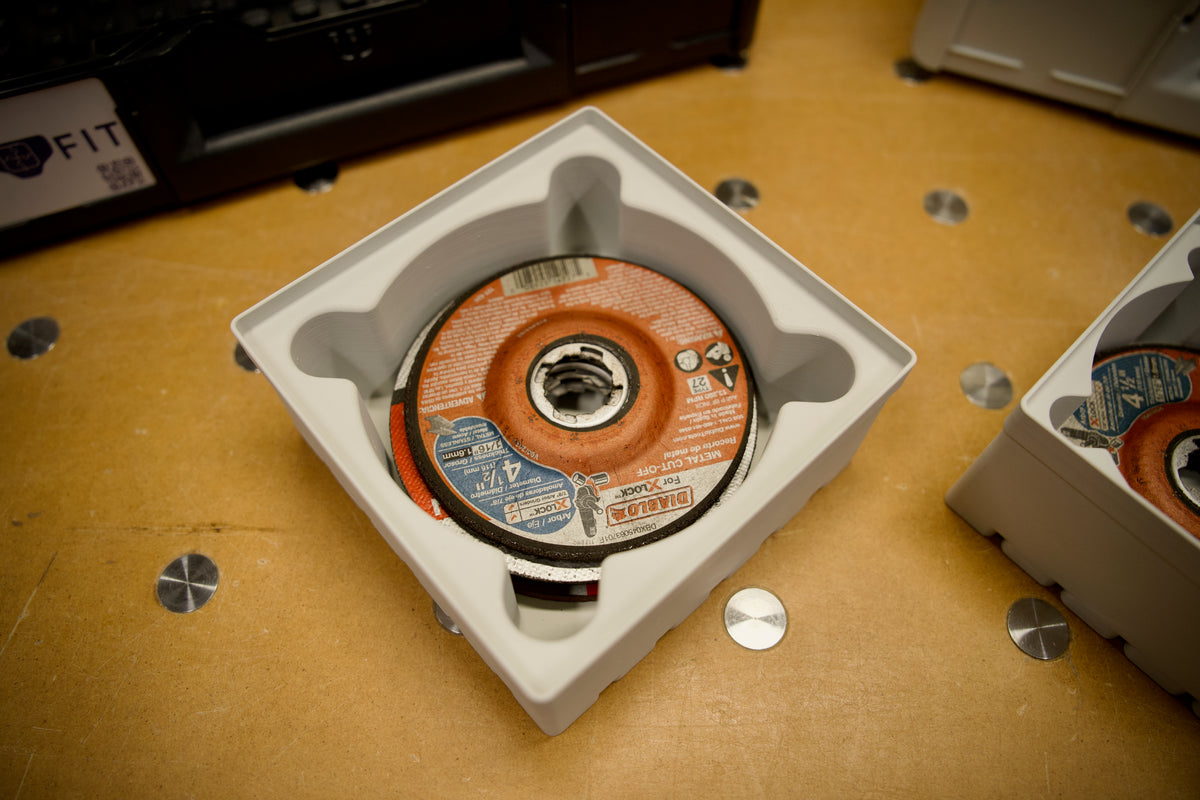 SYS-ORG Grinding & Cut-Off Wheel Bins for Systainer3 Organizer