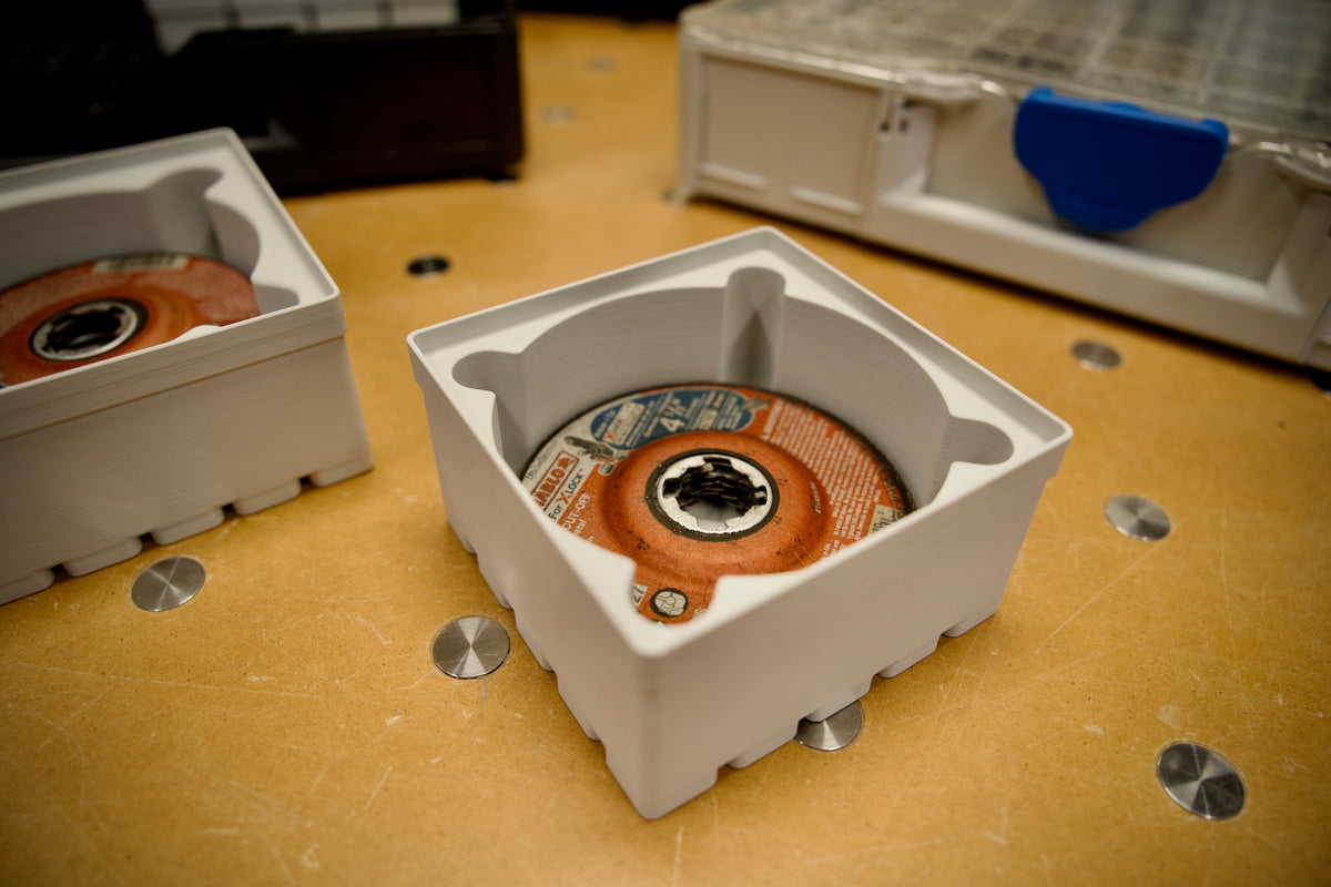 SYS-ORG Grinding & Cut-Off Wheel Bins for Systainer3 Organizer