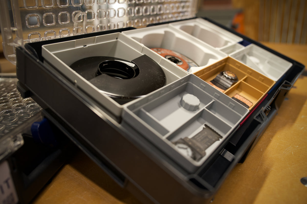 SYS-ORG Grinding & Cut-Off Wheel Bins for Systainer3 Organizer