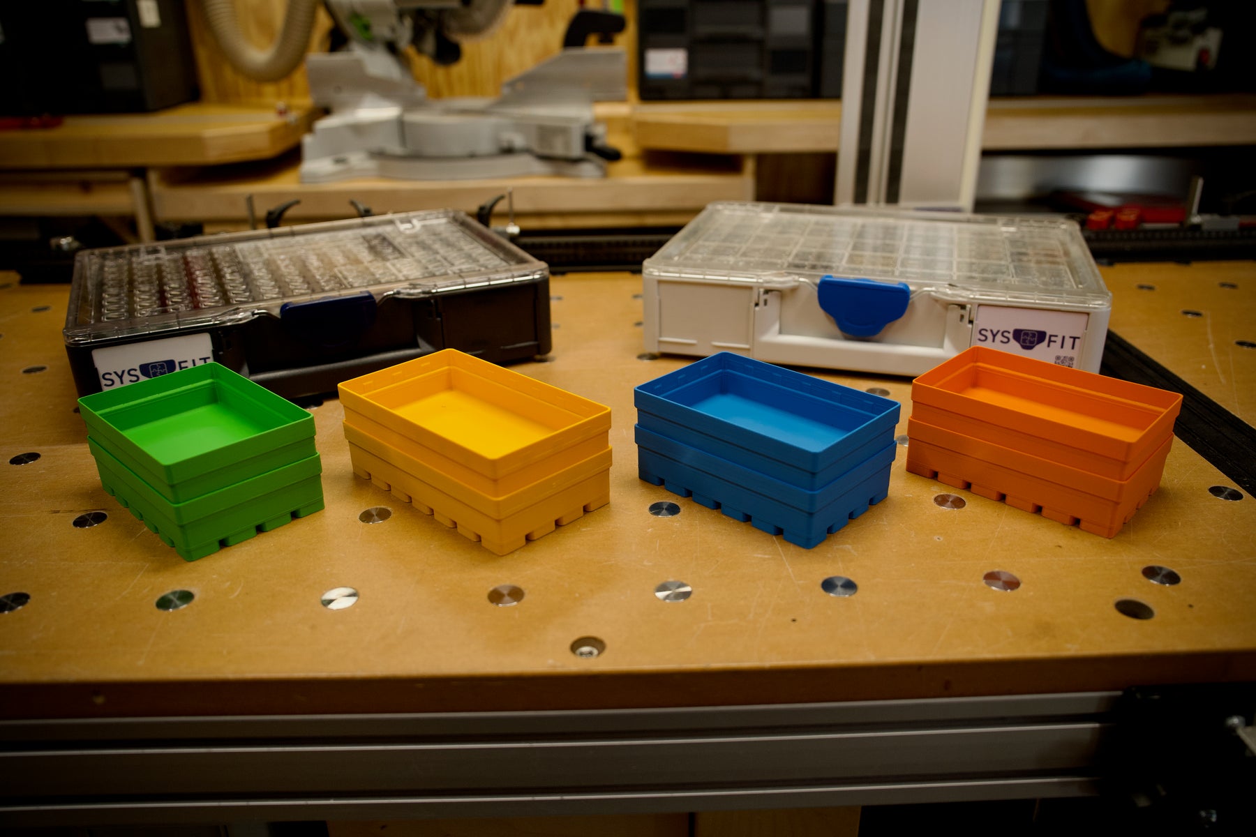 SYS-ORG Bin — 100 mm (Half Height)