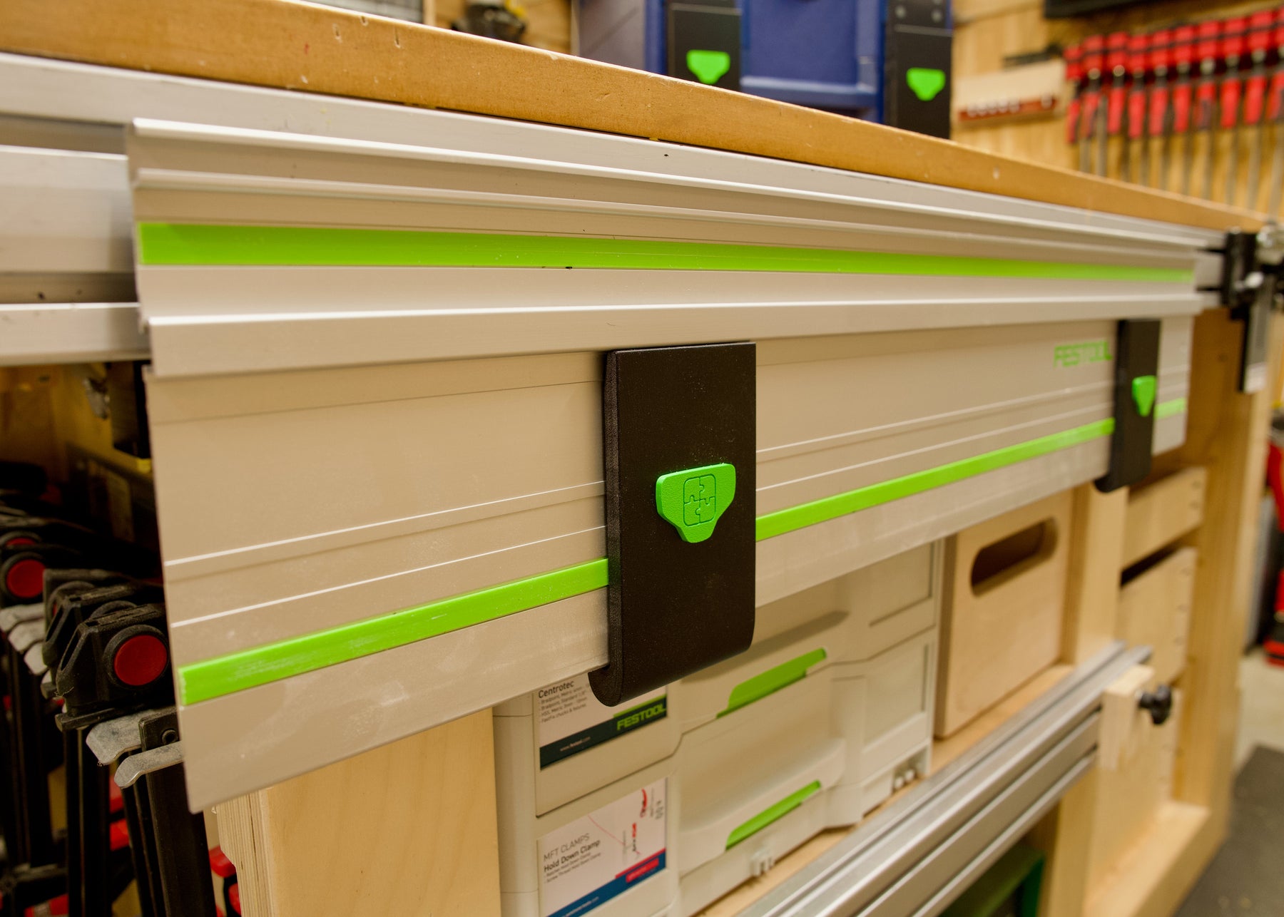 SYS-FIT Track Saw Guide Rail (TRK) Rack