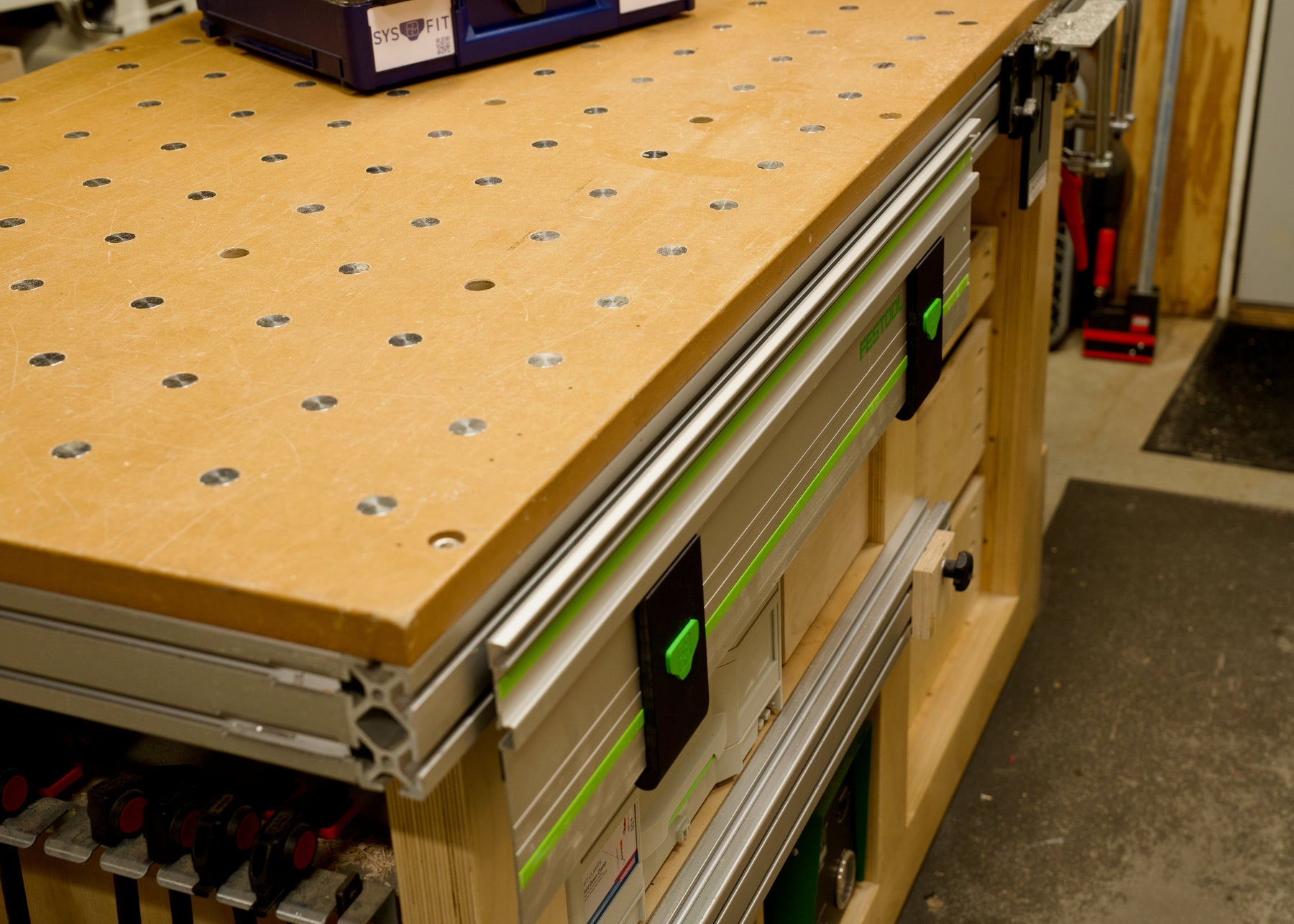 SYS-FIT Track Saw Guide Rail (TRK) Rack