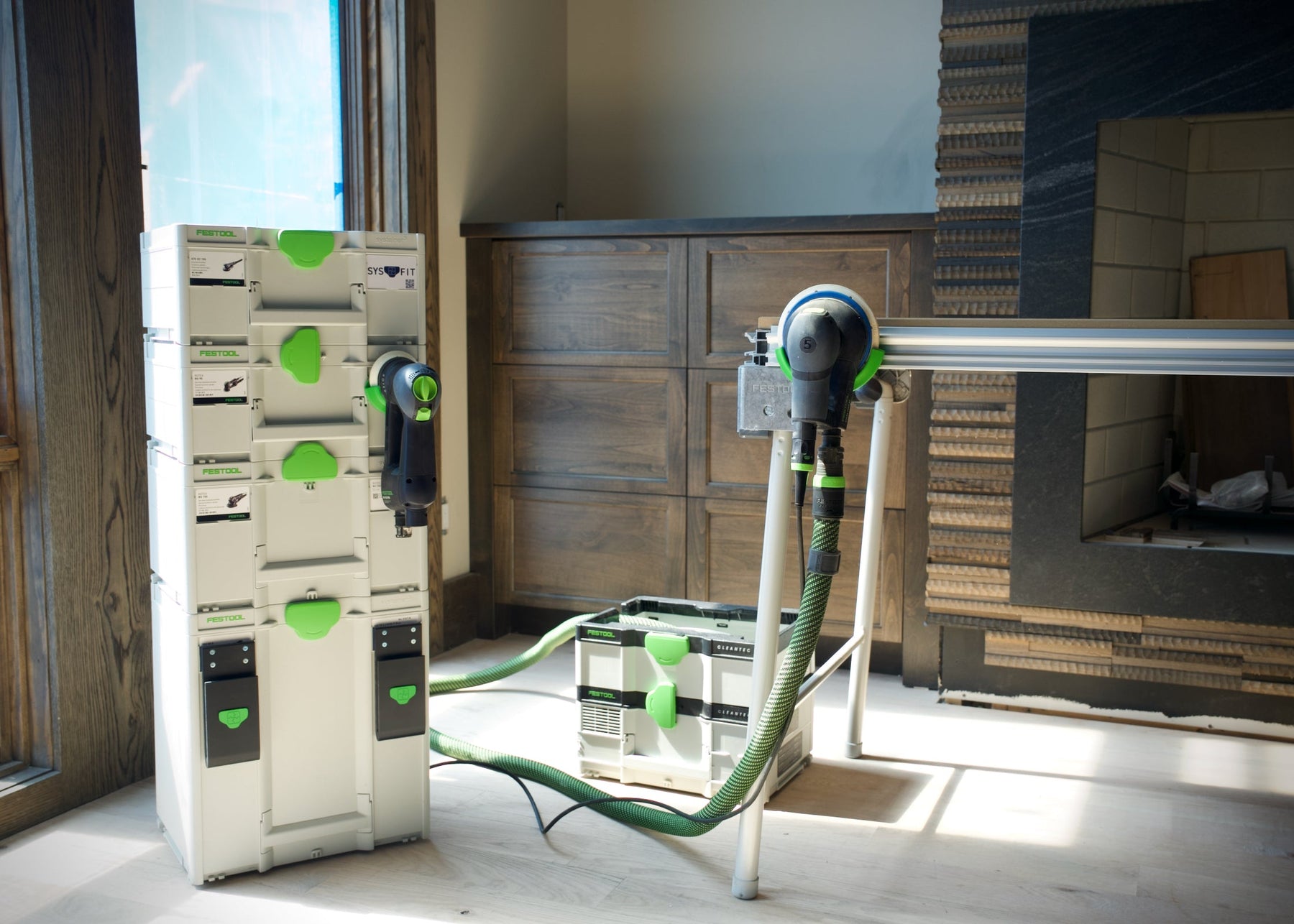 SYS-FIT Random Orbital Sander (ROS) Rack