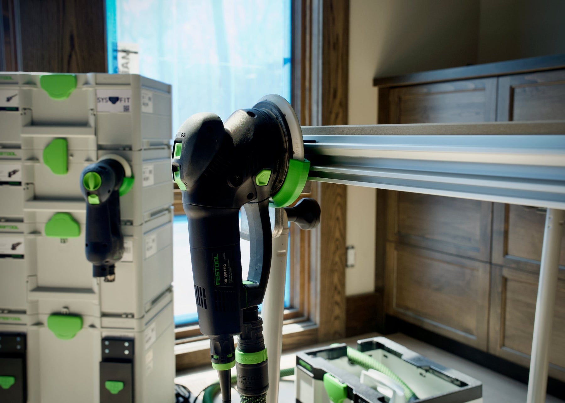 SYS-FIT Random Orbital Sander (ROS) Rack