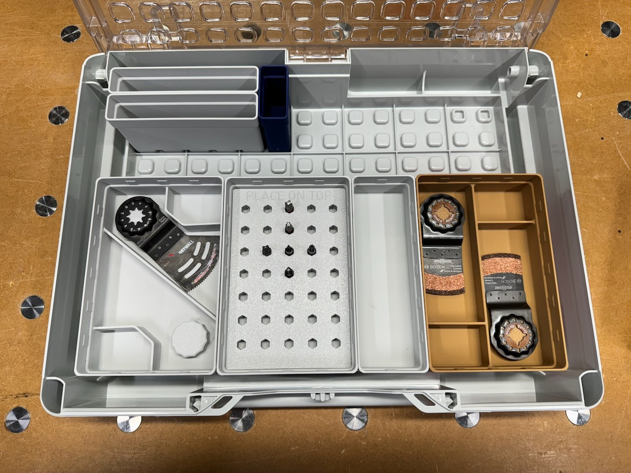 SYS-FIT - Bit Holder Bins for Systainer3 Organizer