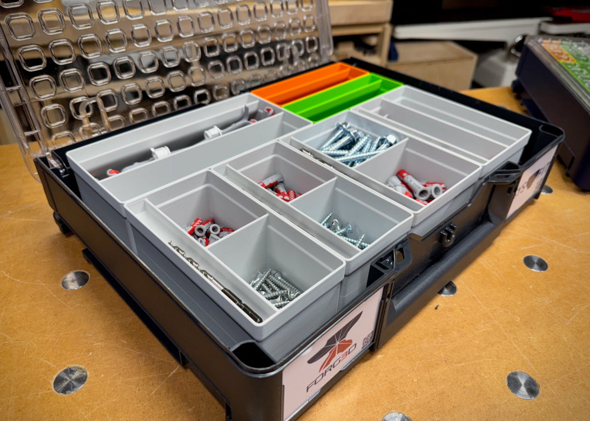 SYS-ORG Bit Channel Bins for Systainer3 Organizer