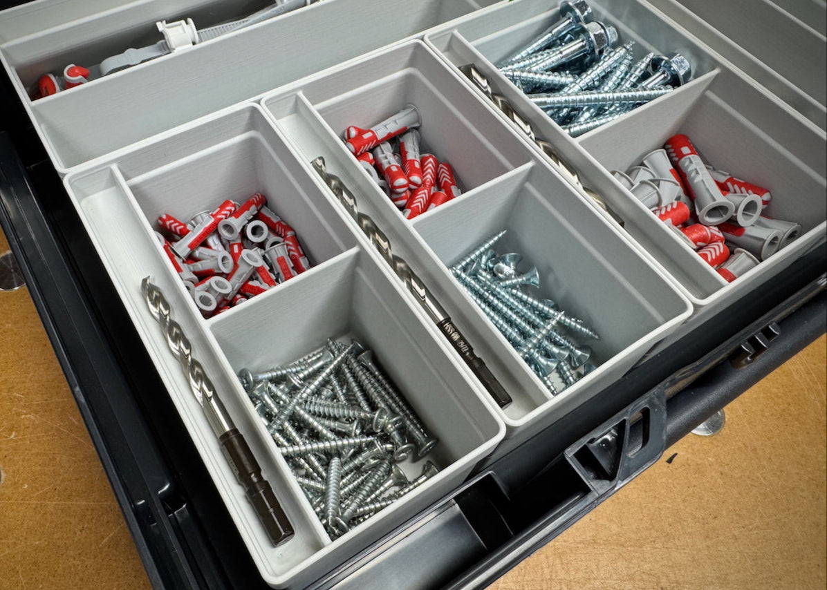 SYS-ORG Bit Channel Bins for Systainer3 Organizer