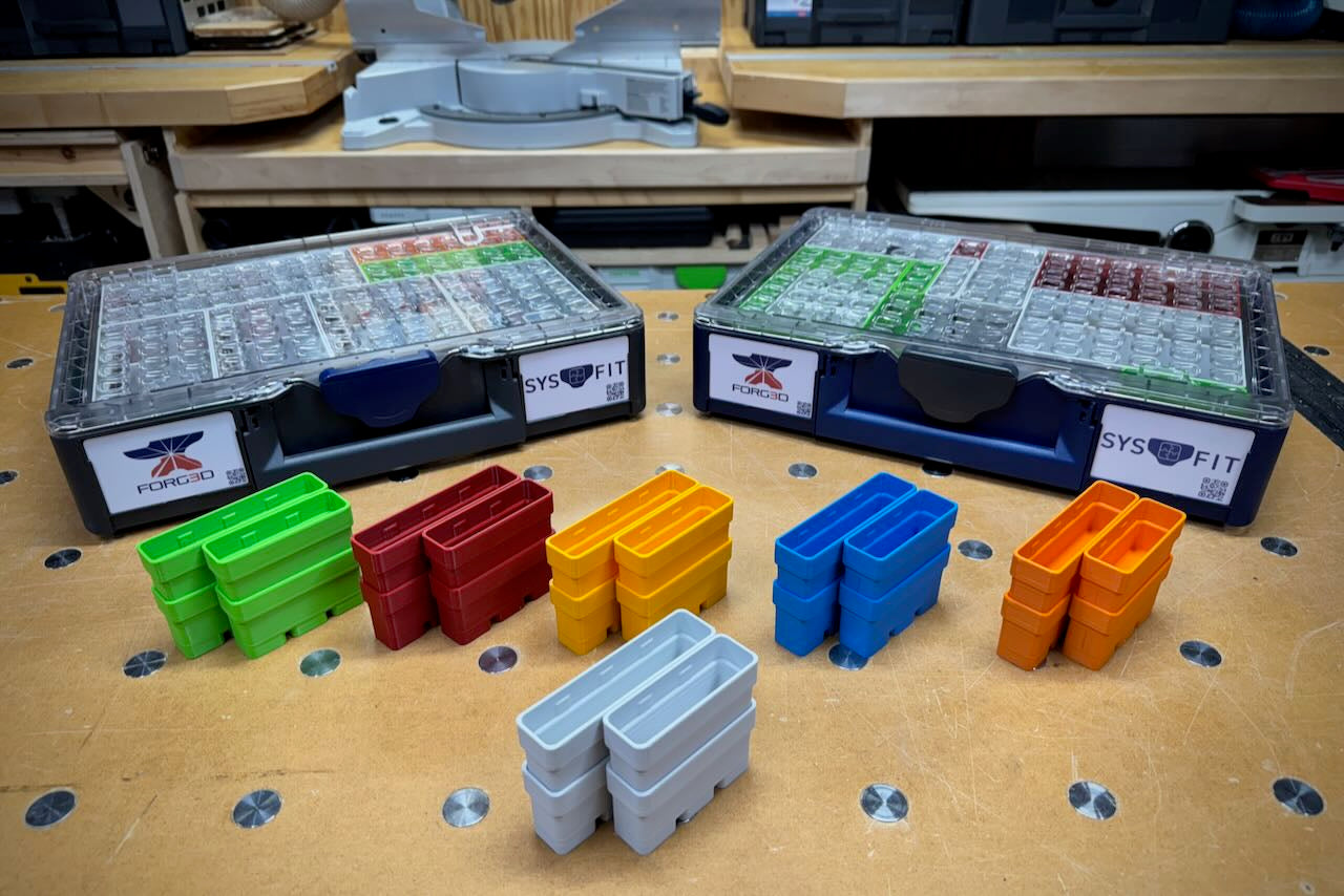 SYS-ORG Bin — 25 mm (Half Height)