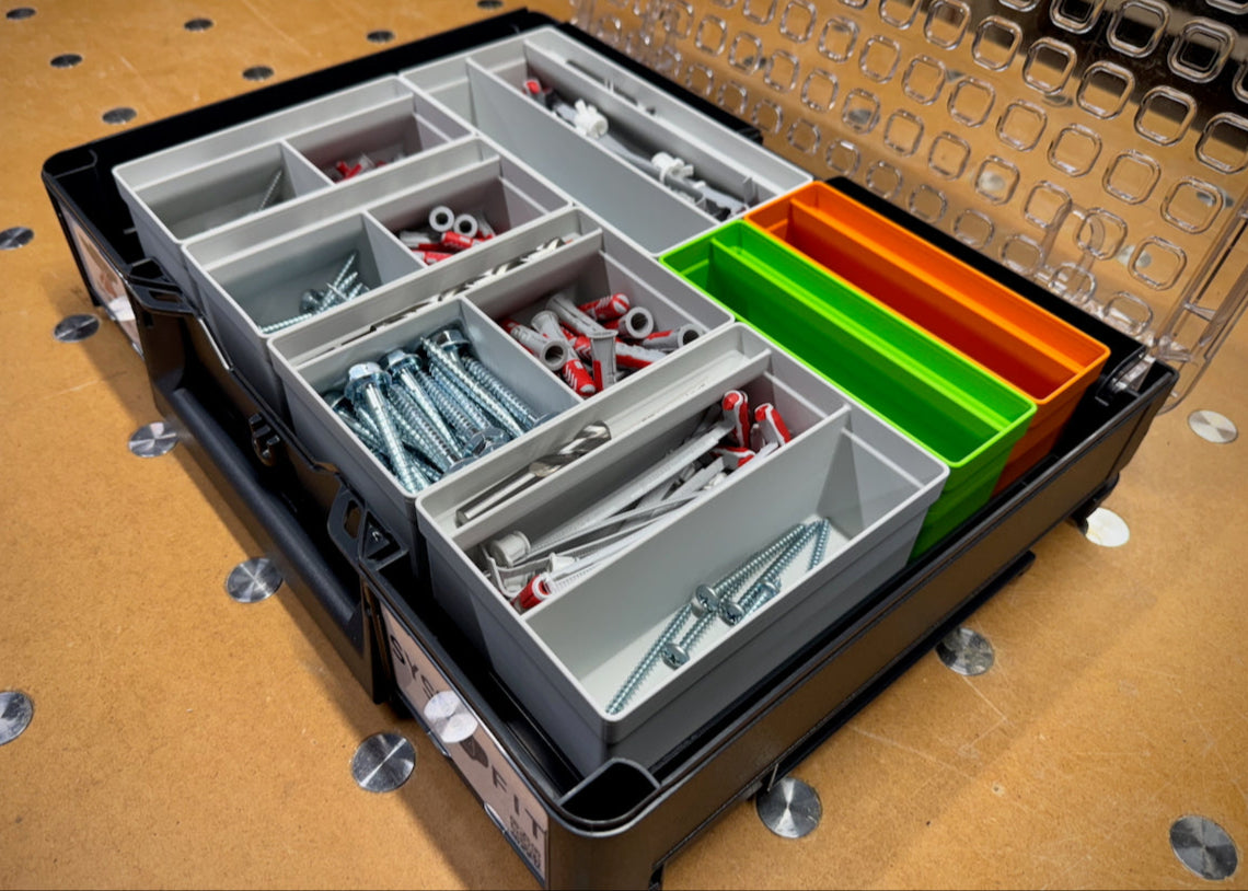 SYS-ORG Bit Channel Bins for Systainer3 Organizer