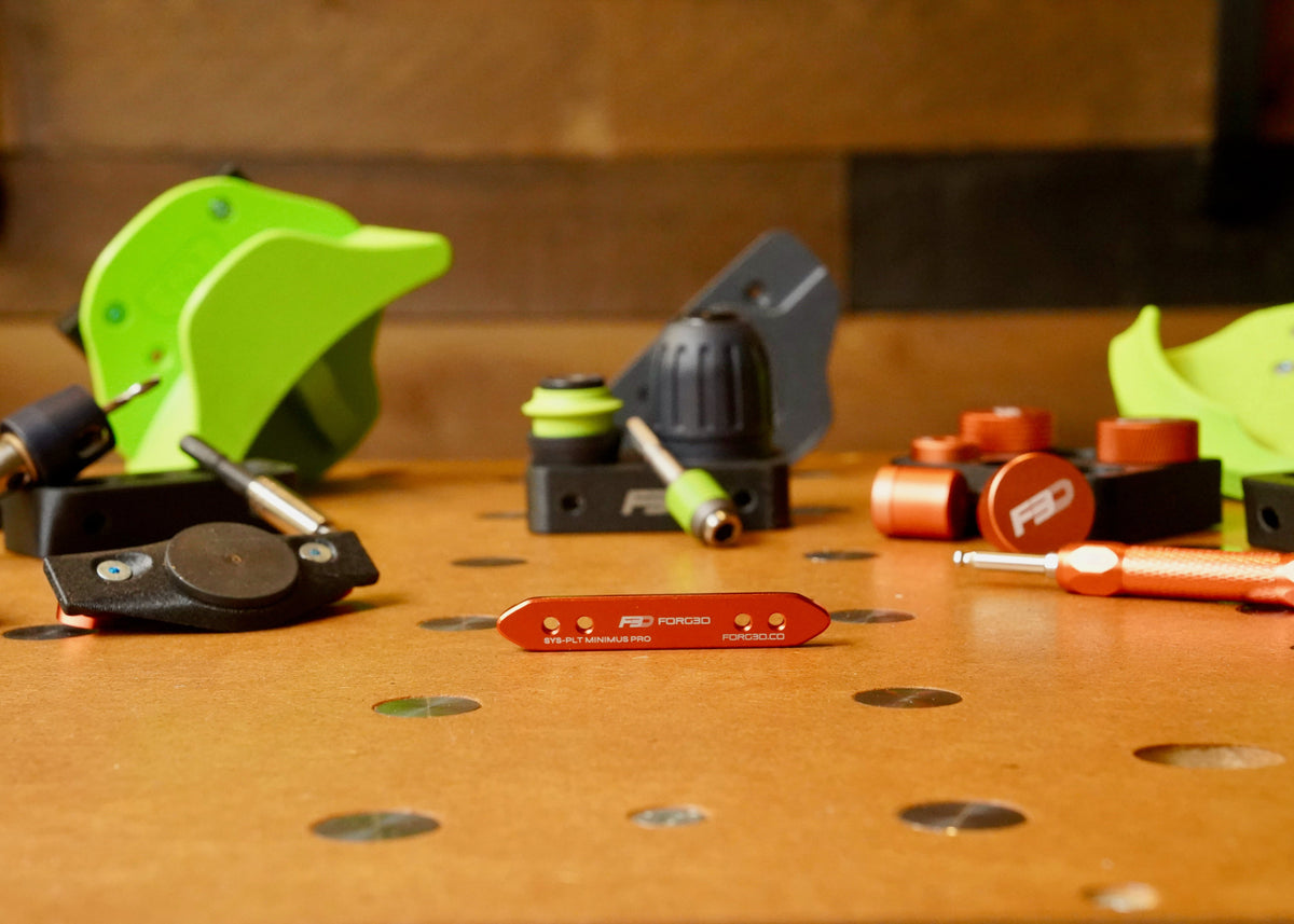 SYS-PLT Pro aluminum plate detail